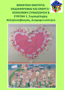 ΘΕΜΑΤΙΚΗ ΕΝΟΤΗΤΑ ΕΝΔΙΑΦΕΡΟΜΑΙ ΚΑΙ ΕΝΕΡΓΩ – ΚΟΙΝΩΝΙΚΗ ΣΥΝΑΙΣΘΗΣΗ ΕΥΘΥΝΗ 1. Συμπερίληψη Αλληλοσεβασμός Διαφορετικότητα
