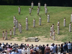 Από την τελετή της Αφής της Ολυμπιακής Φλόγας!