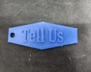 KeyChain TellUs