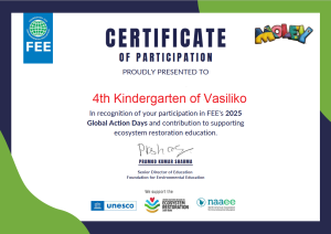 Certificate Global actions 2025