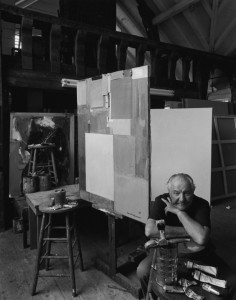 Hans Hofmann, Provincetown, MA, 1952. By Arnold Newman.