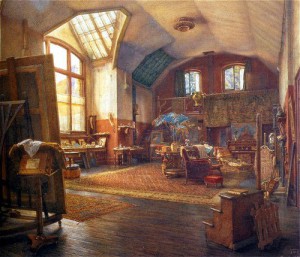 Thomas Rooke, The Studio, Little Holland House
