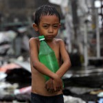 Aftermath in the super typhoon devastated city of Tacloban