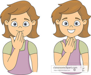 sign language thank you clipart