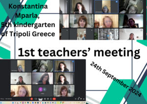 1st teachers meeting