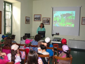 In the Center for Environmental Education, in Lavrio