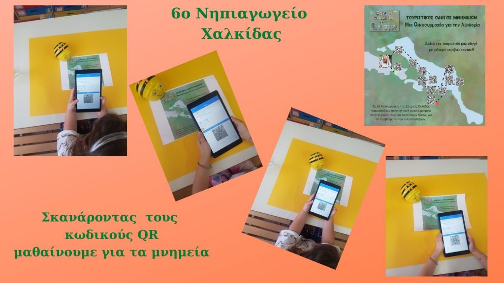  Σκανάρωντας τους κώδικες QR