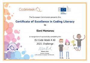 CODE WEEK CERTIFICATE 2