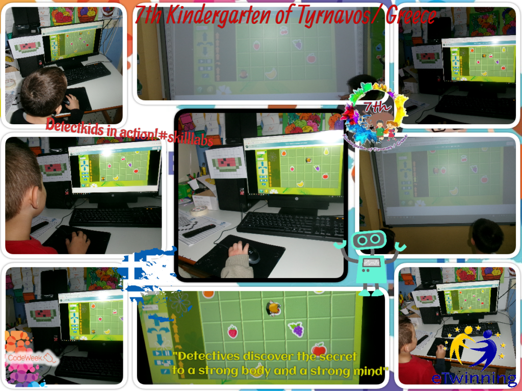 CODE WEEK 2023 7TH KINDERGARTEN OF TYRNAVOS GREECE3