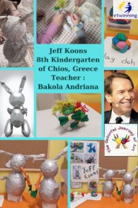 Jeff Koons 8th kindergarten of Chios Greece