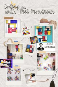 Coding with Piet Mondrian