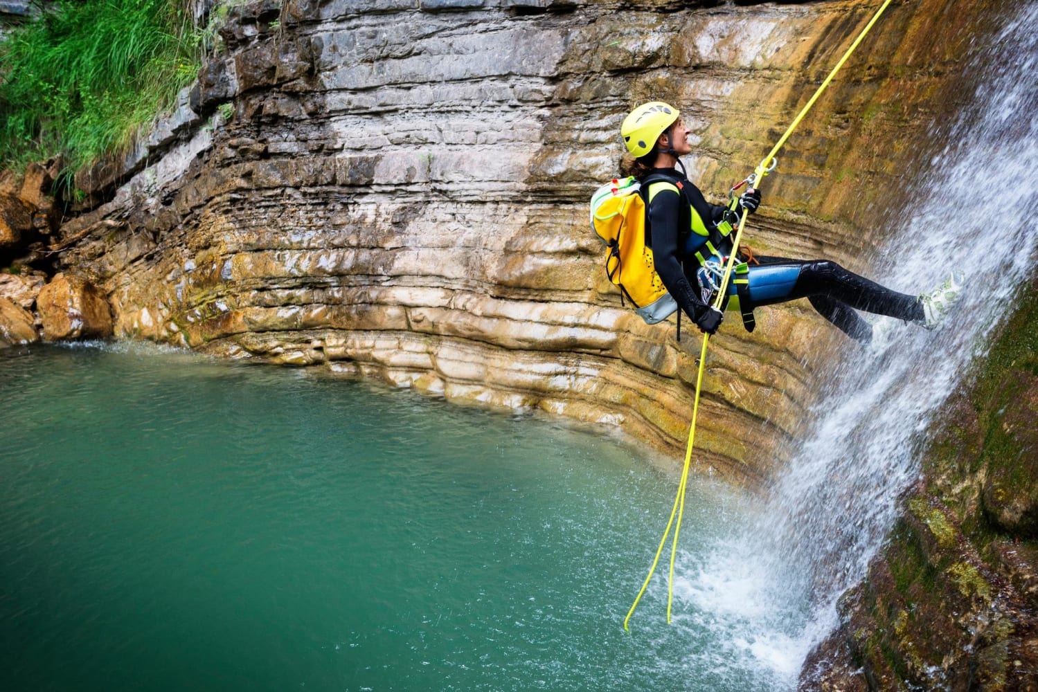 canyoning spain