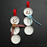 coo diy snowman ornament to make together with your kid 4