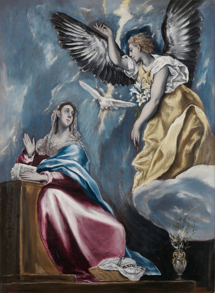 El Greco The Annunciation Google Art Project