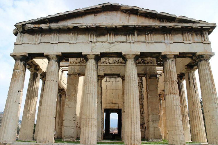 Temple of Hephaestus in Athens 20180221 1