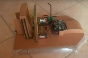 Rc hovercraft self built