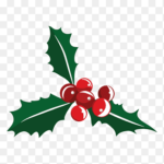 png clipart christmas mistletoe silhouette christmas food holidays thumbnail