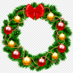 png clipart christmas wreaths christmas day santa claus holidays decor