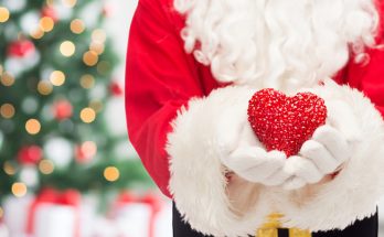 christmas, holidays, love, charity and people concept – close up