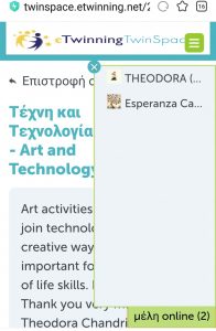 Art Technology Theodora Chandrinou Greece.