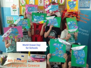 Theodora Chandrinou Greece pupils Ocean world Day 2022