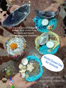 Theodora Chandrinou pupils recycling Greece 1