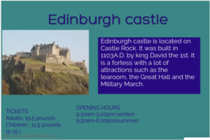 Edinburgh Castle by Vasia Campbell Evita Spencer and Katerina Quinn