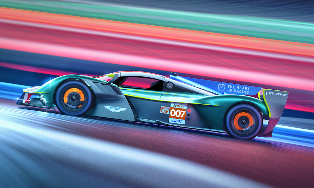 ASTON MARTIN RETURNS TO LE MANS TO FIGHT FOR OVERALL VICTORY WITH VALKYRIE HYPERCAR 05