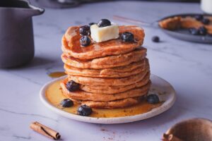 Pancakes με γλυκοπατάτα Sweet Potato Pancakes