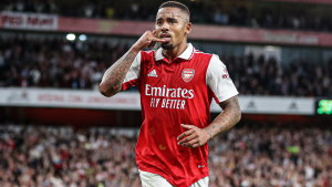 Gabriel Jesus Arsenal Aston Villa 2022 23