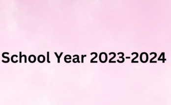 School Year 2023 2024