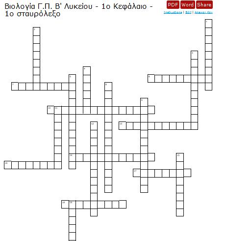 1st crossword