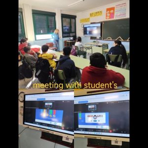 EIK. meeting students