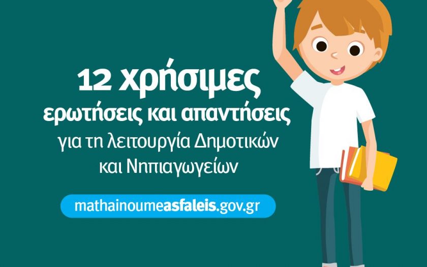 poster-12_ερωτήσεις-απαντήσεις_για_τα_Νηπιαγωγεία-Δημοτικά