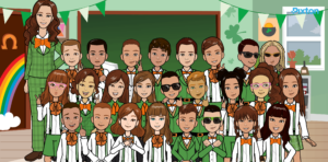 pixton class photo δ ταξη τπε st. patricks day