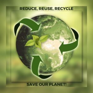 Green Modern Earth Day Save Our Planet Instagram post 1