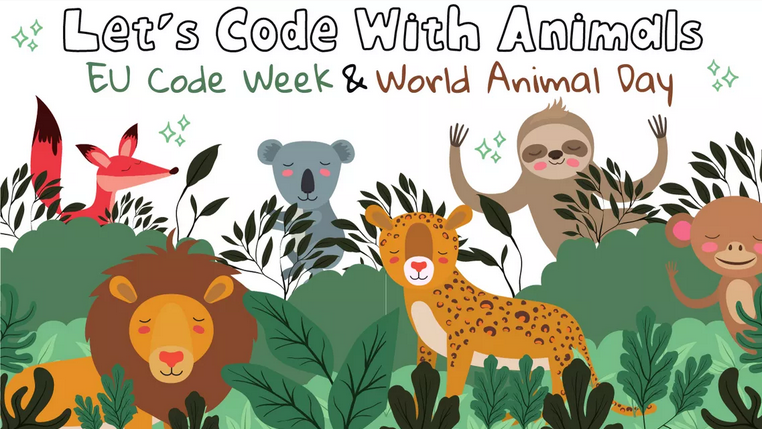 Screenshot 2023 10 19 at 14 44 47 EUCodeWeek2023 Lets Code with Animals Κωδικός Code Week 4 All cw23 AB3vZ