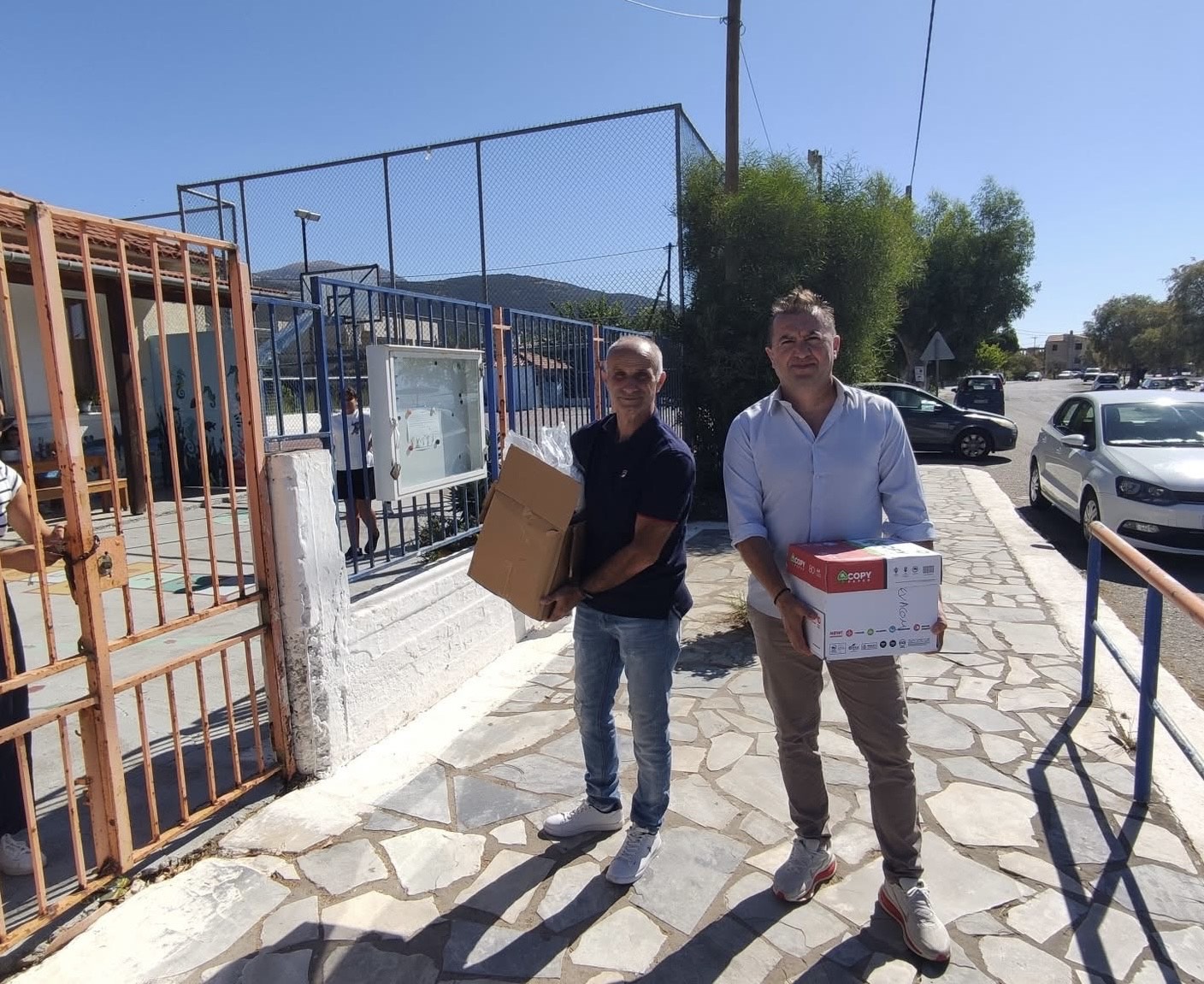 Δωρεά στο σχολείο μας!