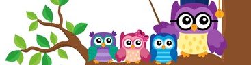 cropped stylized school owl theme image 260nw 531796825 1