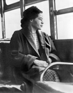 Rosa Parks bus Montgomery Alabama 1956 1