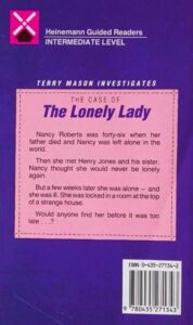 Ξ95 ab The case of the lonely lady Milne John 1990 Heinemann 9780435271343 0435271342 mine οπσθφ