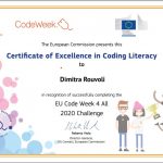 Code week Dimitra Rouvoli