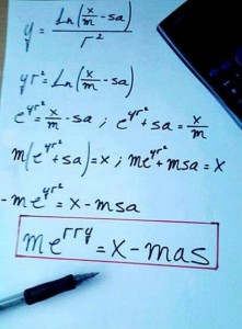Christmas Maths