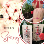 Pink Hello Spring Instagram Post
