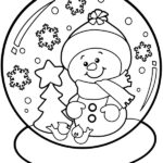 printable christmas coloring pages for children