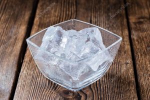 depositphotos 71087983 stock photo bowl with ice cubes