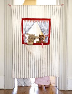 doorway puppet theatre