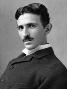 Tesla circa 1890