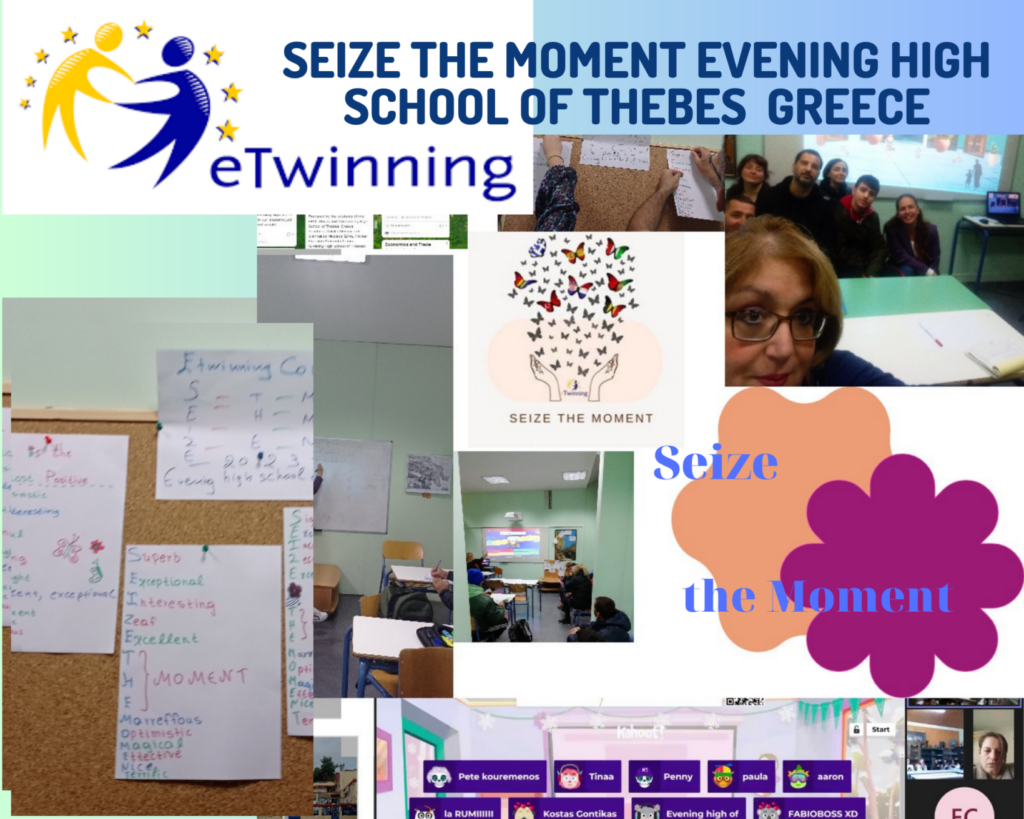 SEIZE THE MOMENT EVENING HIGH SCHOOL OF THEBES GREECE 1