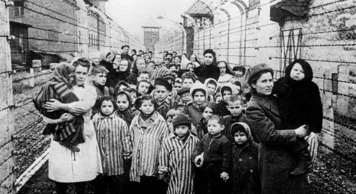 CHILDREN WHO SURVIVED AUSCHWITZ CONCENTRATION CAMP AFTER LIBERATION